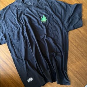 Jardín Black Graphic T-Shirt for Men XXL new